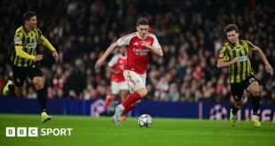 Arsenal vs Kairat: UEFA Champions League stats & head-to-head