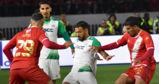 Wydad Draw 1-1 Against Difaâ El Jadidi, Join FAR Rabat and Raja Casablanca at the Top